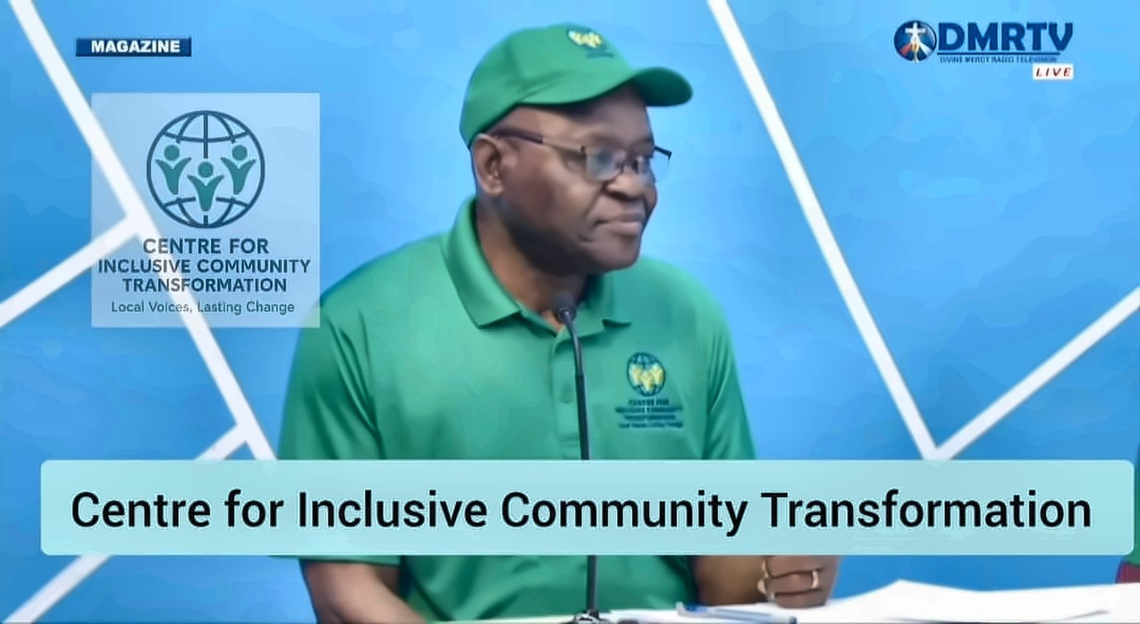 CICTRANS representatives participating in a DMR TV discussion