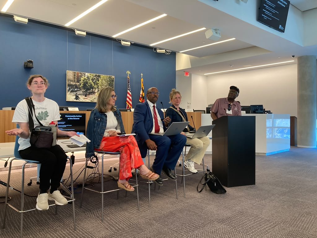 Panel discussion at the Montgomery County H2O Summit